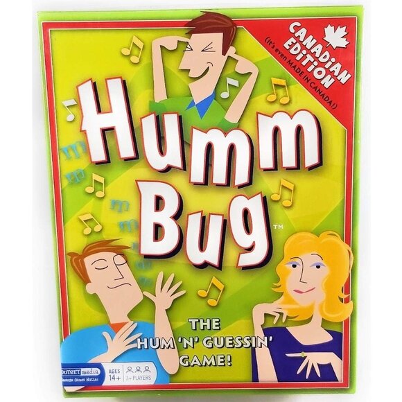 3/$55❤️new sealed Humm Bug Canadian Edition The Hum 'N' Guessin' Music Song Game - Picture 1 of 7